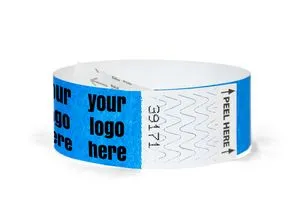 1" TyvekÂ® Tab-Free Custom Wristbands