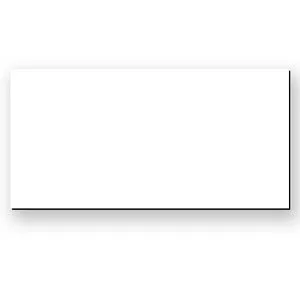 1"x2" Rectangle Vinyl Refrigerator Magnet - 20mil