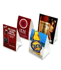 14 Point Table Tent Card w/ Matte Finish (5"x5.5")