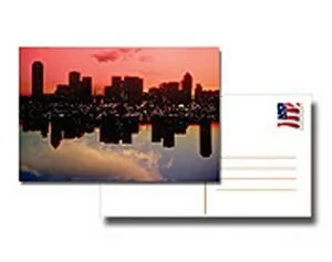 14 Point Uncoated Post Cards with 4/4 Full Color (1.5"x7")