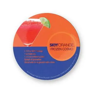 2.5" Round Vinyl Refrigerator Magnet - 20mil