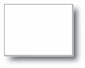 3" x 4" 25-Sheet Notepad