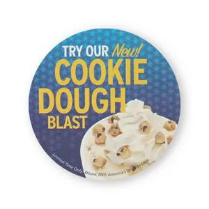 4" Round Paper Coasters