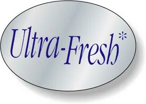 Bright Silver Foil Paper Roll Label Stock Oval (1"x1.5")