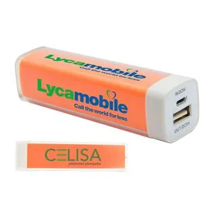 Caribbean Power Bank-2000mAh-Orange
