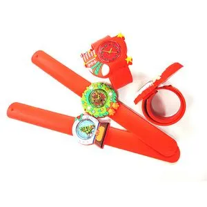 Children Custom Silicone Slap Watch