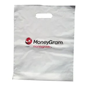 Die Cut Handle Plastic Bag (15"x18")