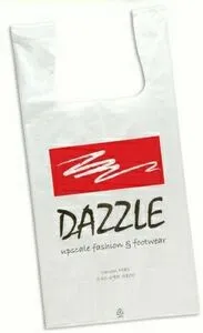 Domestic High Density T-Shirt Bag (12"x7"x23")