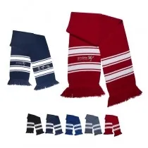Fleece Striped Scarf