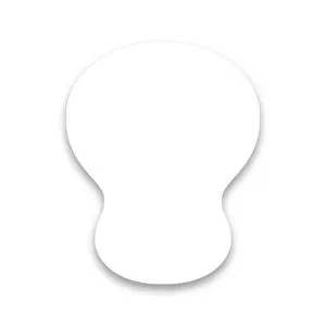 Guitar Shape Paper Hand Fan W/out Stick