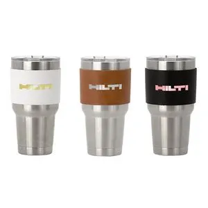 HUNTSMAN Leather Tumbler Sleeve