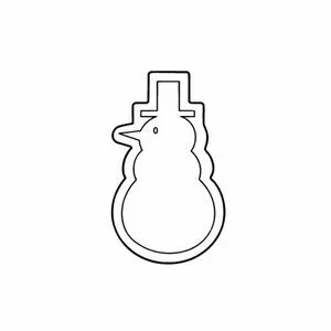 Magnet - Snowman - Full Color