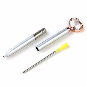 Metal Pens with Heart-Sha