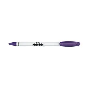 Paper MateÂ® Sport RT White Barrel - Blue Ink - Purple