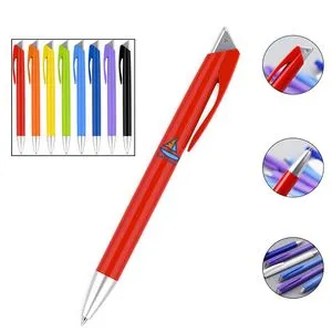 Plastic Press Ballpoint Pen