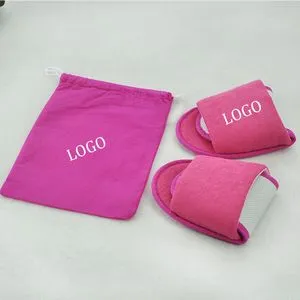 Portable Slippers With Bag