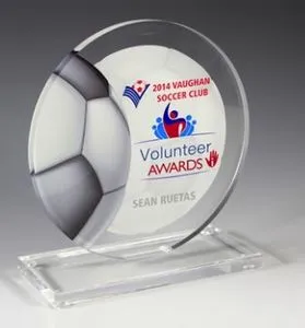 Soccer Achievement Award- 4 Color Process Imprint - (5Â¾" x 6Â¼")