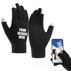 Touch Screen Soft knitting Gloves