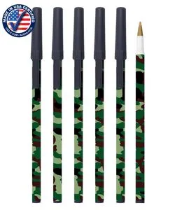 USA Made "Woodland Camo" Stick Pen