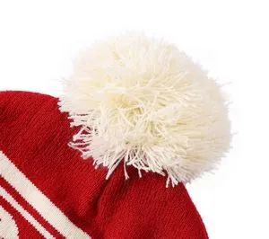 Winter Knit Pom Pom Beanie Cap