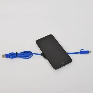 Wireless Charger & 3in1 Micro/TypeC/Lightning Charging Cable