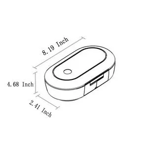 Wireless Charger Multi-Function Disinfection Box