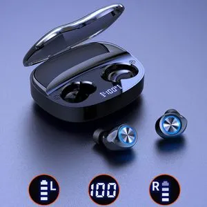 Wireless Ear Buds With 2000 mAh Power Bank