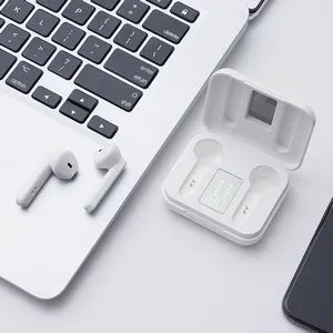 Wireless Ear Buds With Power Indicator