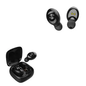 Wireless Ear Buds With Square Power Case